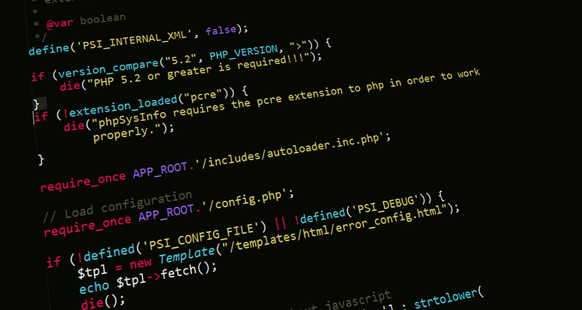 PHP programmeur inschakelen?