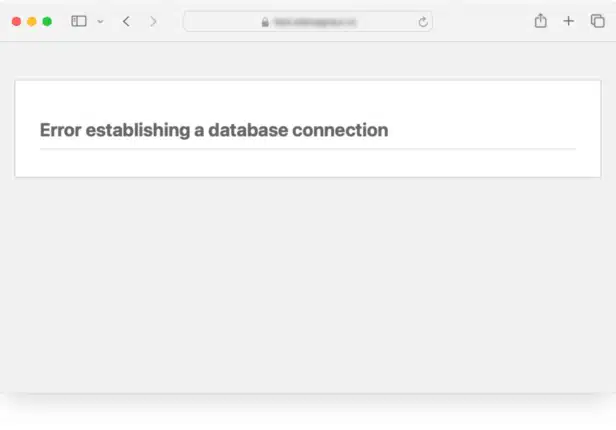 WordPress Error Establishing a Database Connection: Oorzaken en Oplossingen